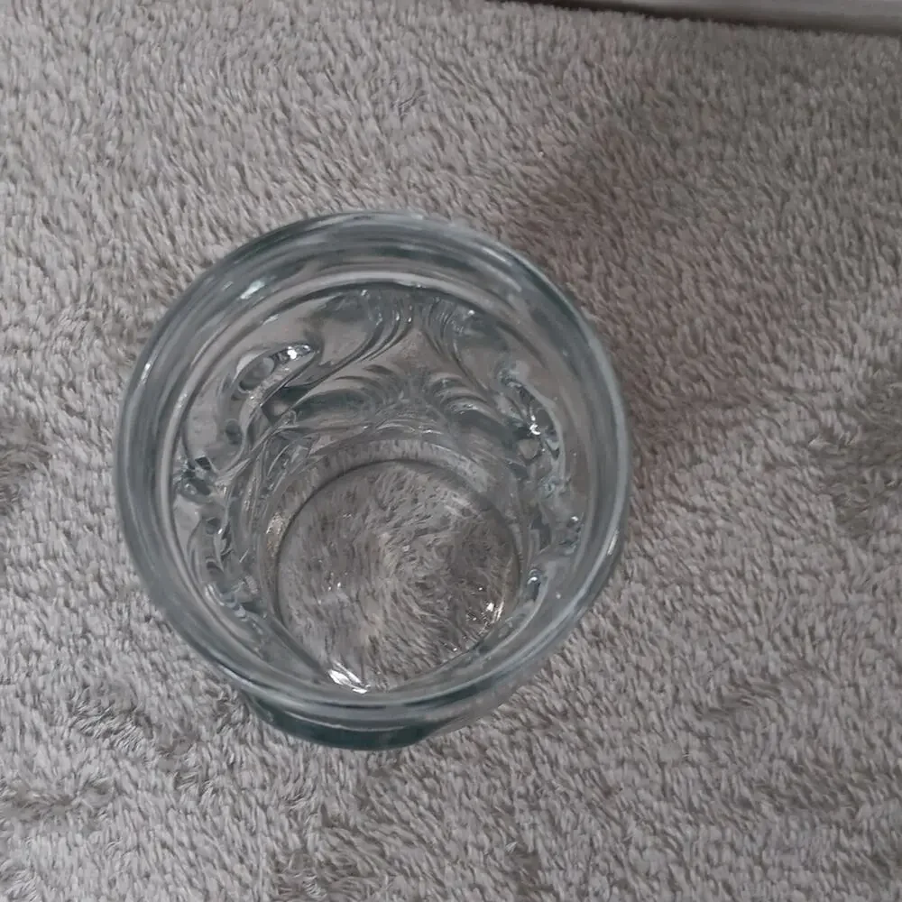 ANCHOR‎ HOCKING Screaming TIKI Clear Glass High Relief, Mug, Hawaii 16oz Beer